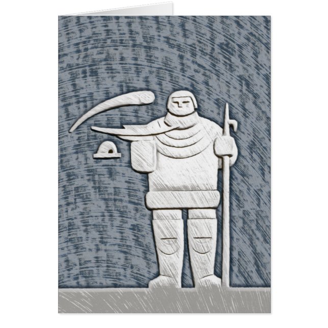 Inuit Hälsningskort (Framsidan)