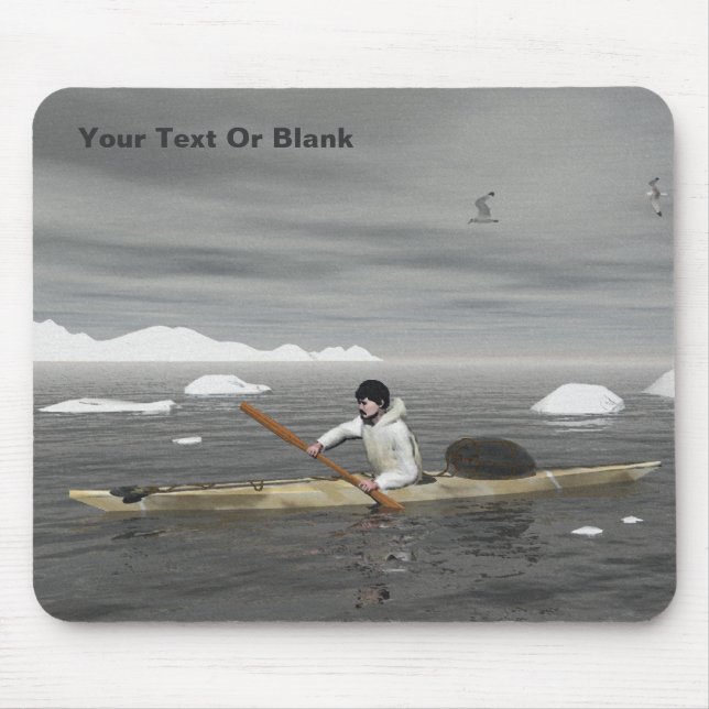Inuit Kayak Musmatta (Framsidan)