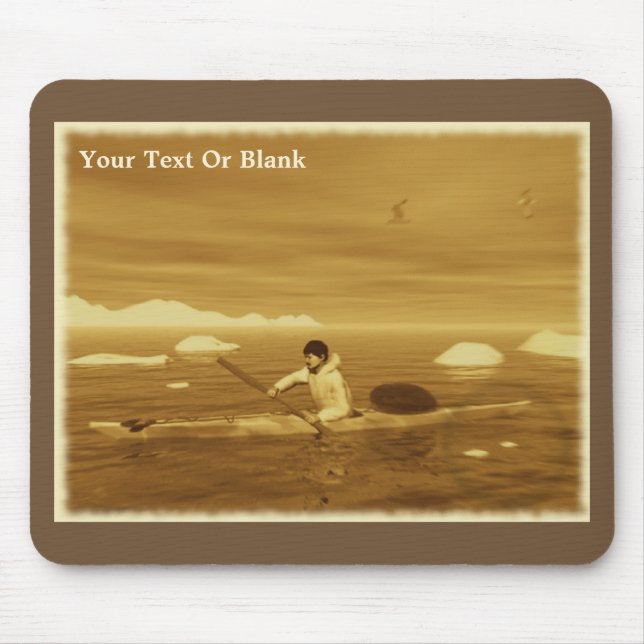 Inuit Kayak - Sepia Musmatta (Framsidan)