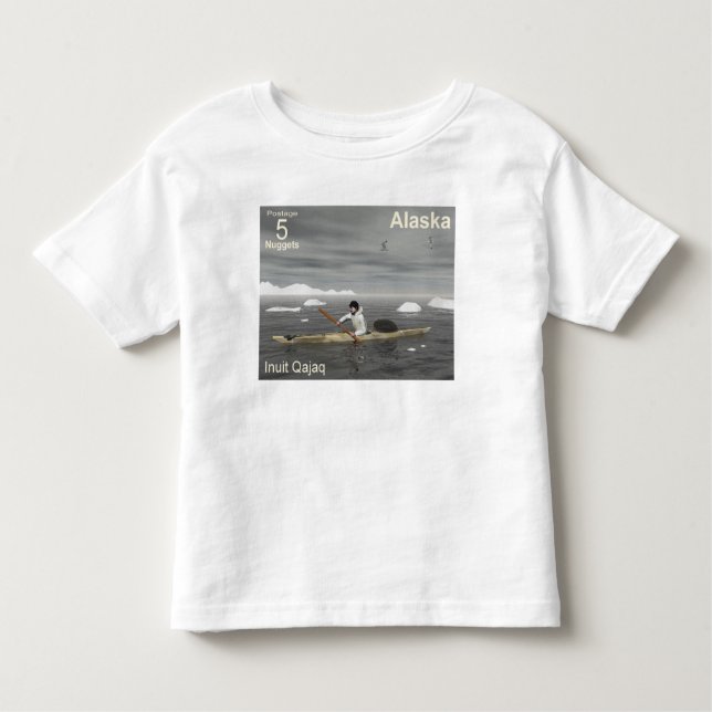 Inuit Kayak T Shirt (Framsida)
