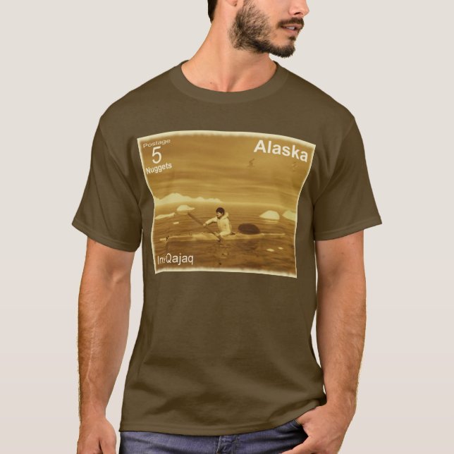 Inuit Kayak T Shirt (Framsida)