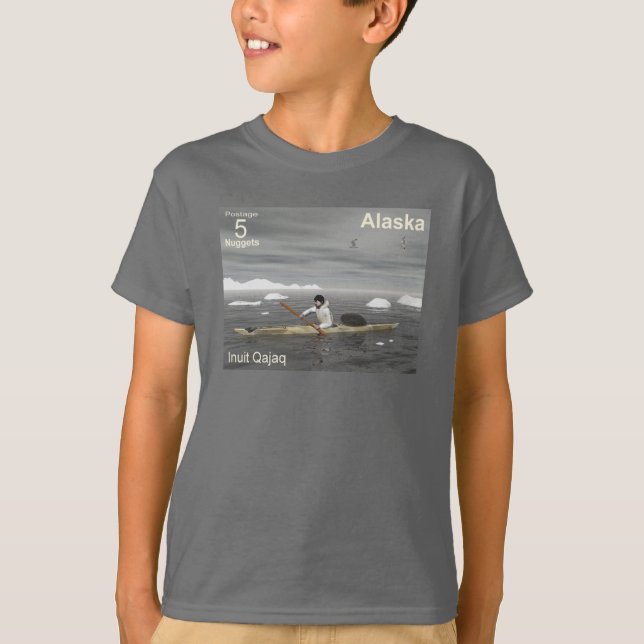 Inuit Kayak T-shirt (Framsida)