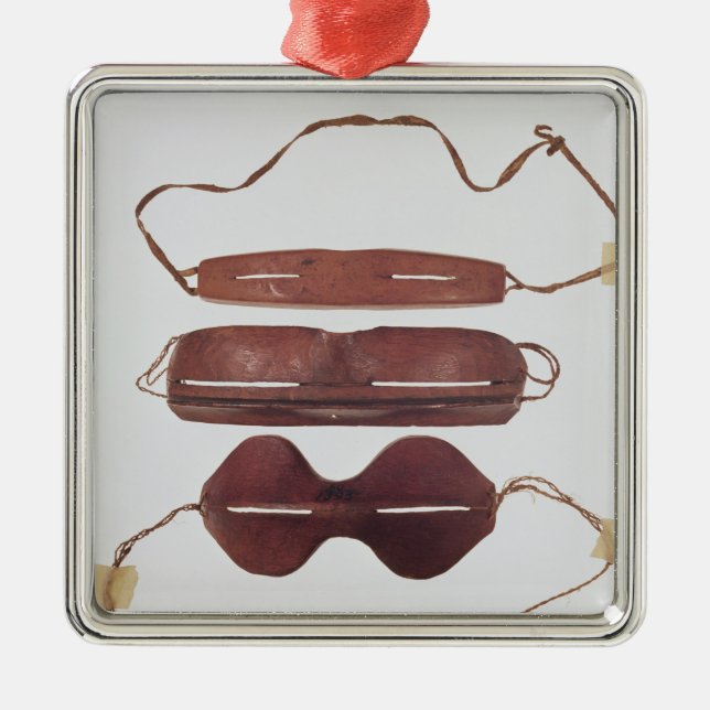 Inuitsol-/snö'exponeringsglas Julgransprydnad Metall (Framsidan)