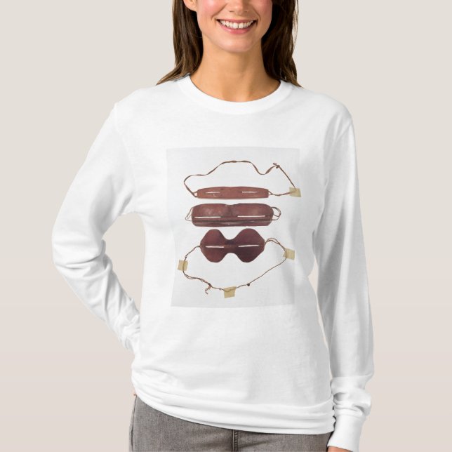 Inuitsol-/snö'exponeringsglas T Shirt (Framsida)