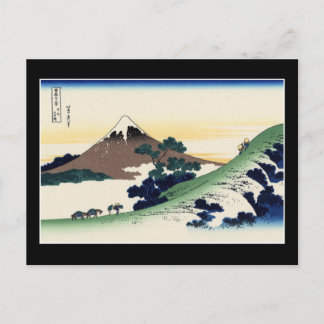Inume Pass, Kōshū (av Hokusai) Vykort