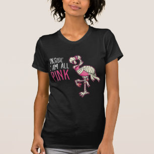 Inuti är jag All Rosa Flamingo Funny Flamingo T Shirt