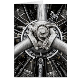 inuti en Propeller Hälsningskort