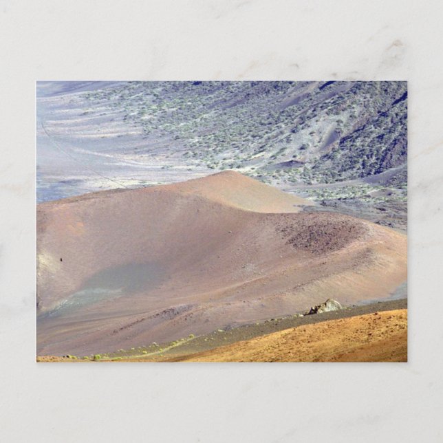 Inuti Haleakala Crater, Maui, Hawaii, USA Vykort (Framsida)