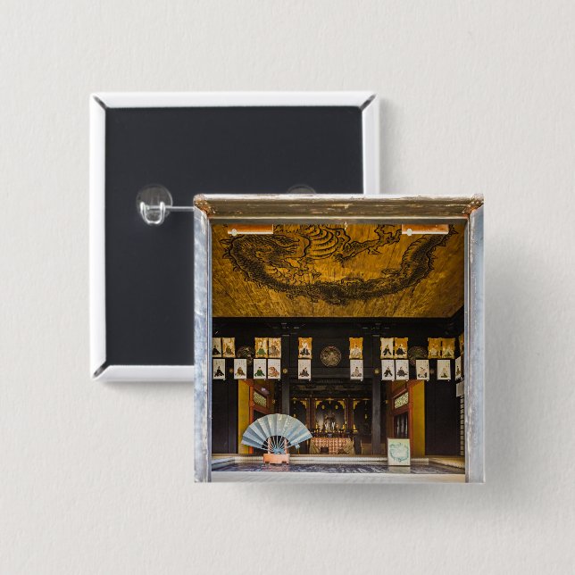 Inuti Konchi-In-templet, Kyoto Knapp (Framsida & baksida)