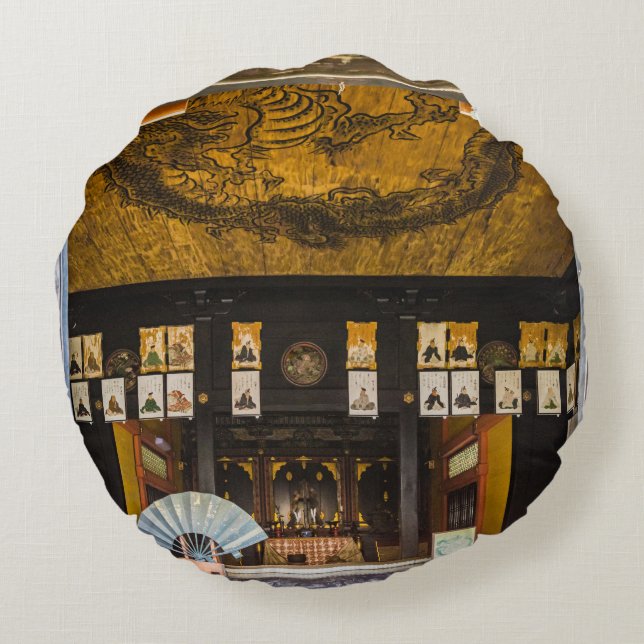 Inuti Konchi-In-templet, Kyoto Rund Kudde (Baksidan)