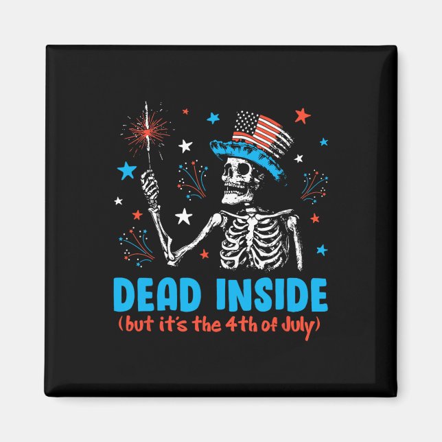 Inuti men den 4 juli, Skeleton Independenc Magnet (Framsidan)