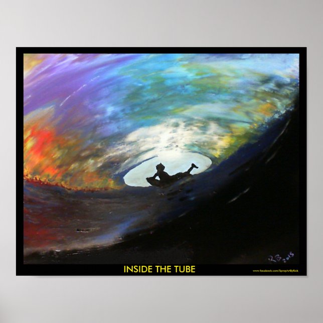 Inuti röret poster (Framsidan)