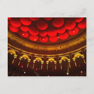 Inuti Royalet Albert Hall Vykort