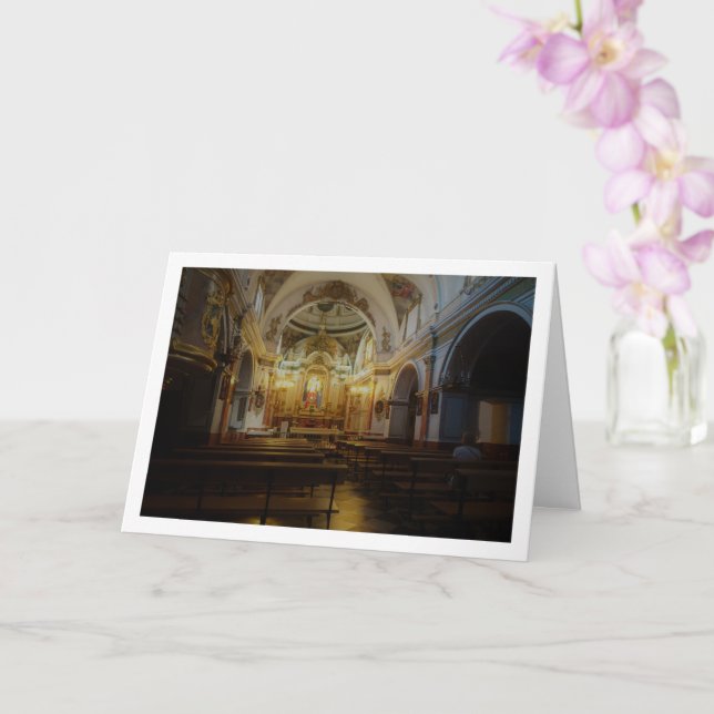 Inuti San Miguel Monastery, Lliria, Spanien Kort (Orkide)