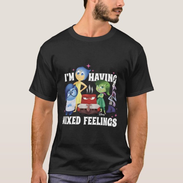 Inuti ute har jag blandade känslor t shirt (Framsida)