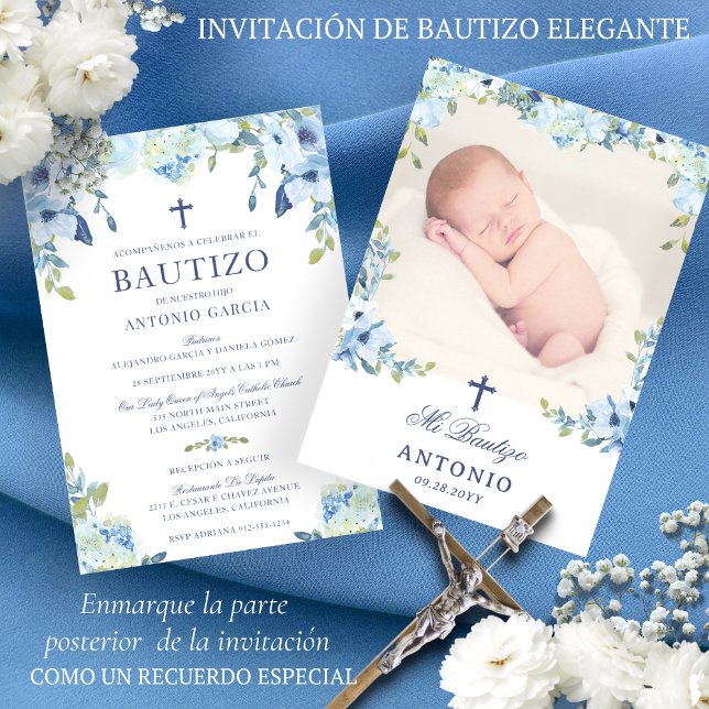 Invación Bautizo para Niños Spain Baptism Inbjudningar (Skapare uppladdad)