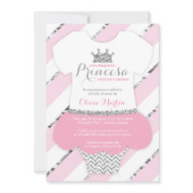 Invación de Baby Shower para una Princes