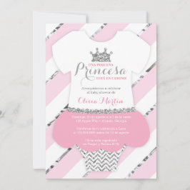 Invación de Baby Shower para una Princes Inbjudningar
