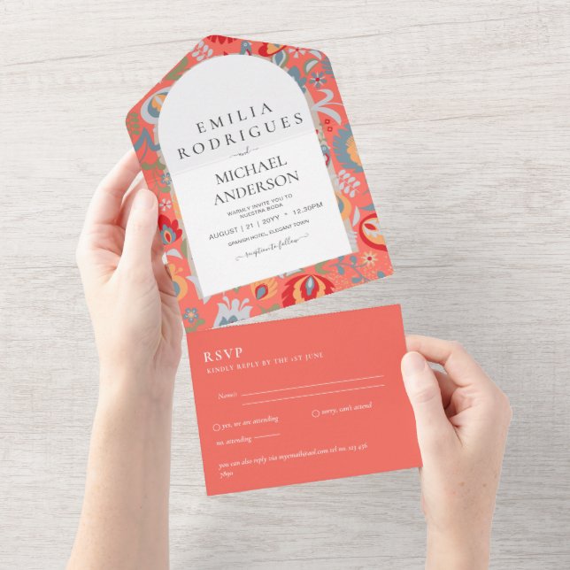 Invación de Boda Español Inglés Osa FOLKART (Avrivbar del)