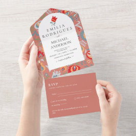 Invación de Boda Español Inglés Osa FOLKART