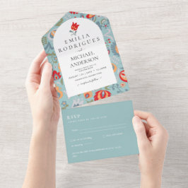 Invación de Boda Español Inglés Osa FOLKART