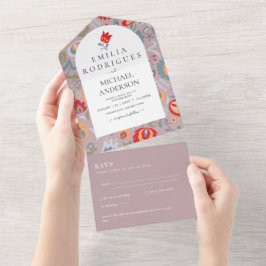 Invación de Boda Español Inglés Osa FOLKART