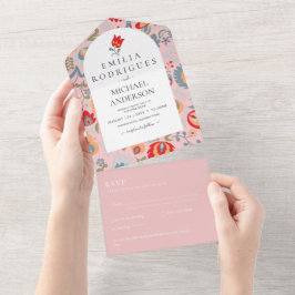 Invación de Boda Español Inglés Osa FOLKART