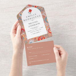 Invación de Boda Español Inglés Osa FOLKART