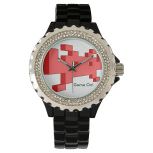 Invader från utrymmeklockan armbandsur