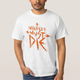 Invader måste koda Manar T-frakt T Shirt