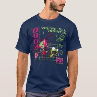 Invader Zim Youre All Doomed Y2K Cartoon family T Shirt