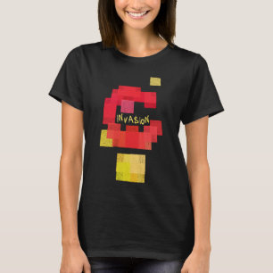 Invaders vs Tetris Tee Shirt