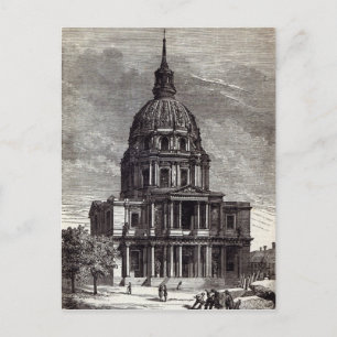 Invalides-kyrkan, med Grav från Vykort