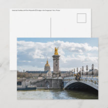 Invalides och Pont Alexandre III-bron - Paris