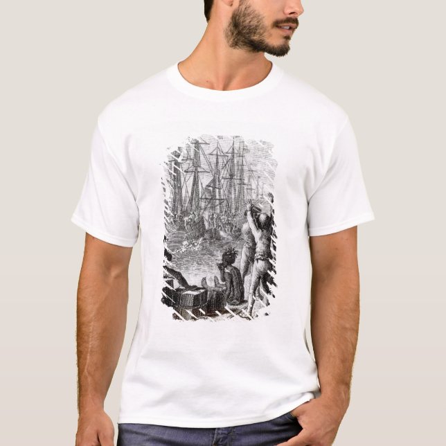 Invånarna av det Boston kast Tee Shirt (Framsida)