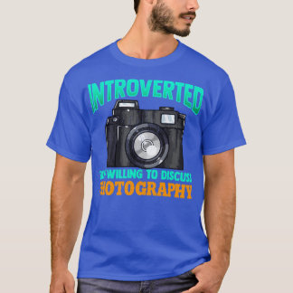 Invändning, men villig att diskutera fotografi Gif T Shirt