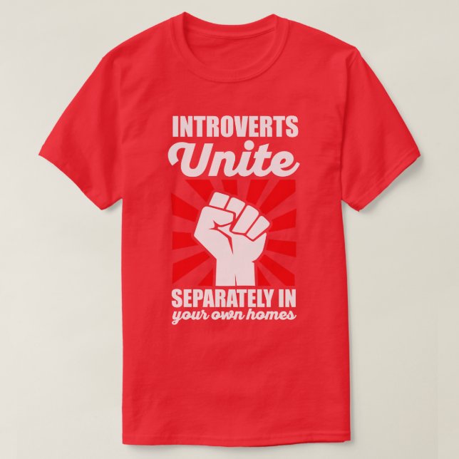 Invändningar förenar sig separat i dina hem Antiso T Shirt (Design framsida)
