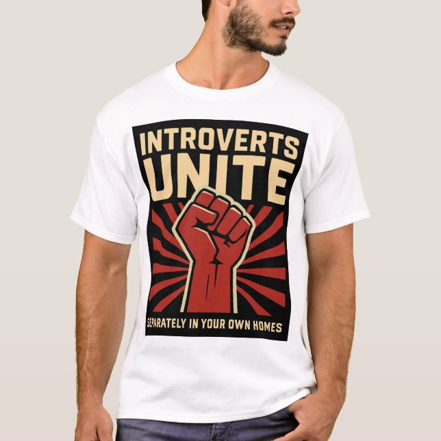 Invändningar förenar sig separat på egen hand t shirt (Framsida)