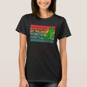 Invandrande men parrots Male Eclectus T Shirt