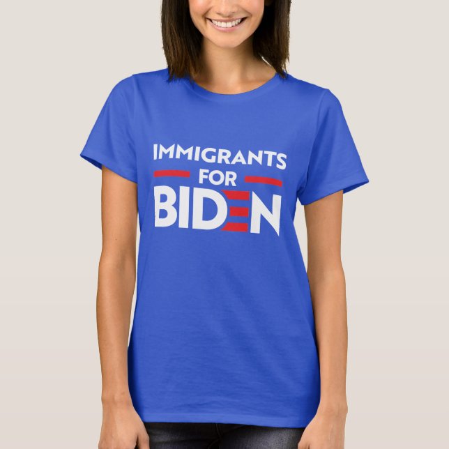 INVANDRARE AV JOBBET BIDEN T SHIRT (Framsida)