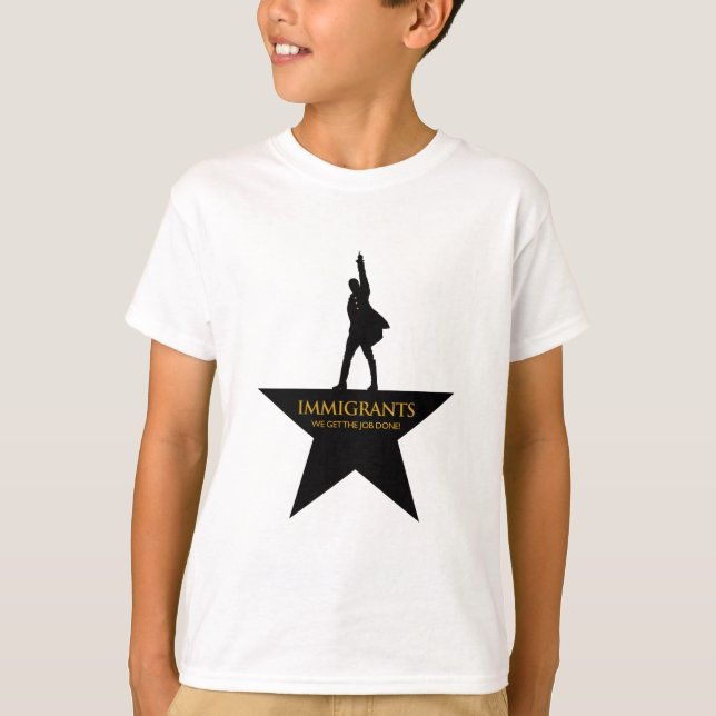 Invandrare får saker gjorda! t shirt (Framsida)