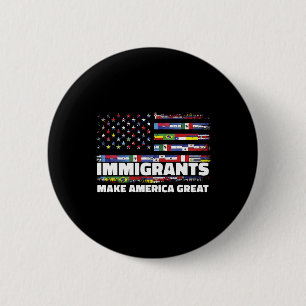Invandrare Gör Amerika Stort Invandrare Mexiko Oss Knapp