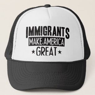 Invandrare gör Amerika underbar Keps