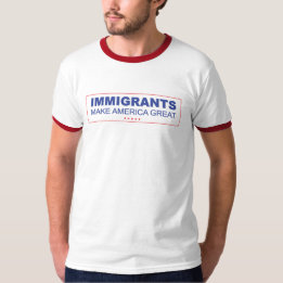 Invandrare gör Amerika underbar T-shirt