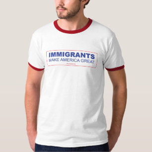 Invandrare gör Amerika underbar Tee