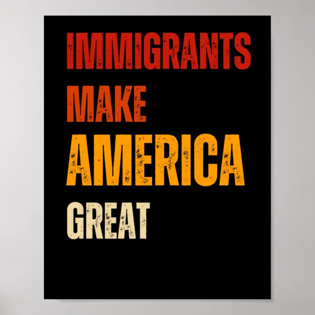 Invandrare Matar Amerika har Mercy 2025 Poster (Framsidan)