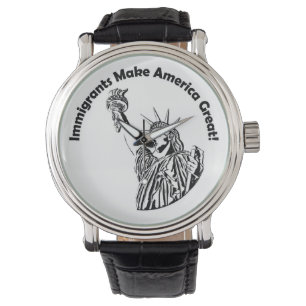 Invandrarna gör Amerika Underbart Armbandsur