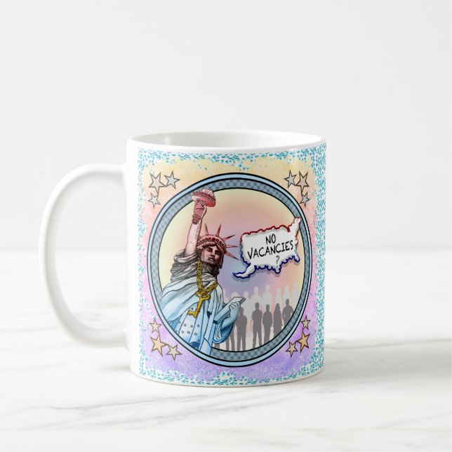 Invandring Politisk Kaffemugg (Vänster)