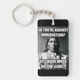 Invandringkeychain Nyckelring