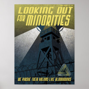 Invandringpropagandaaffisch Poster